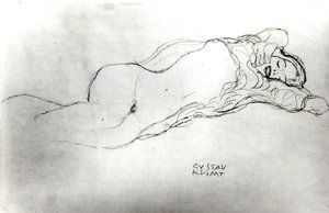 Liggende kvinne, ca. 1914